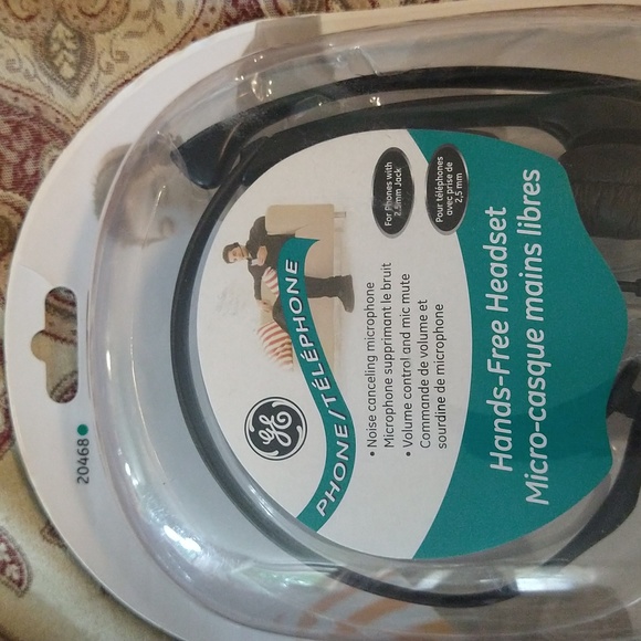 Ohands-free Headset Noise Canceling Microphone Volume Control Mimic Mute. - Picture 3 of 10